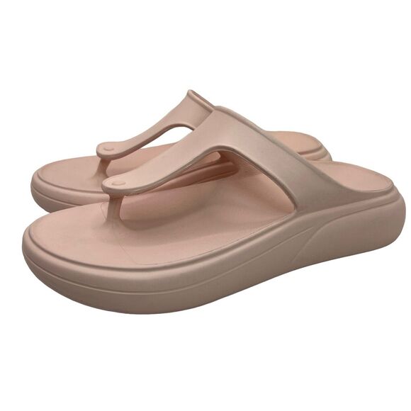 Stuart Weitzman Women Stuflex T-Strap Slide Sandals Size 5 - Picture 4 of 9